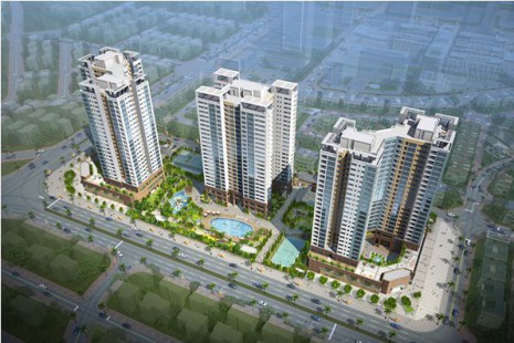 High-rise Building Apartment in the land lot H9CT1 – Tay Ho Tay New Town 