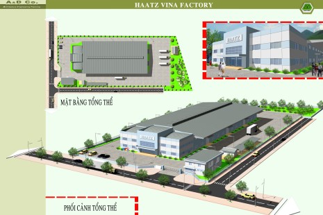 Dự án xây dựng Nhà máy Haatz – Hưng Yên